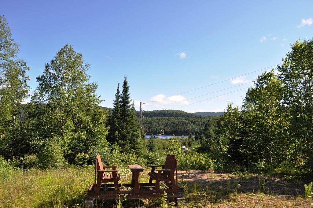 La Taniere De L'Ours Saint-Donat-de-Montcalm Exterior foto